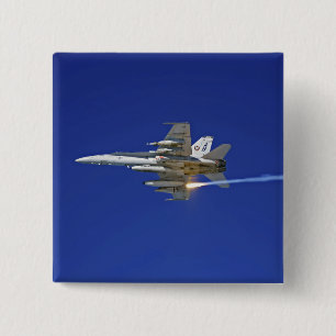 Bóton Quadrado 5.08cm An F/A-18C Hornet