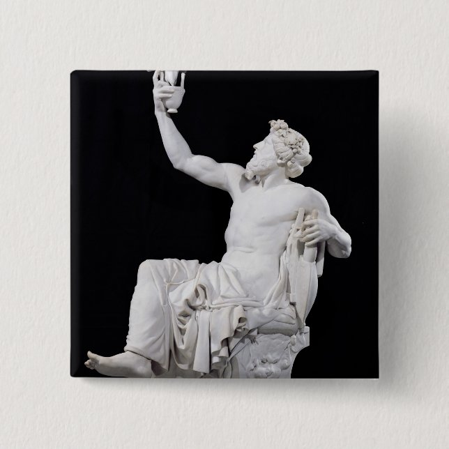 Bóton Quadrado 5.08cm Anacreon, 1851 (Frente)