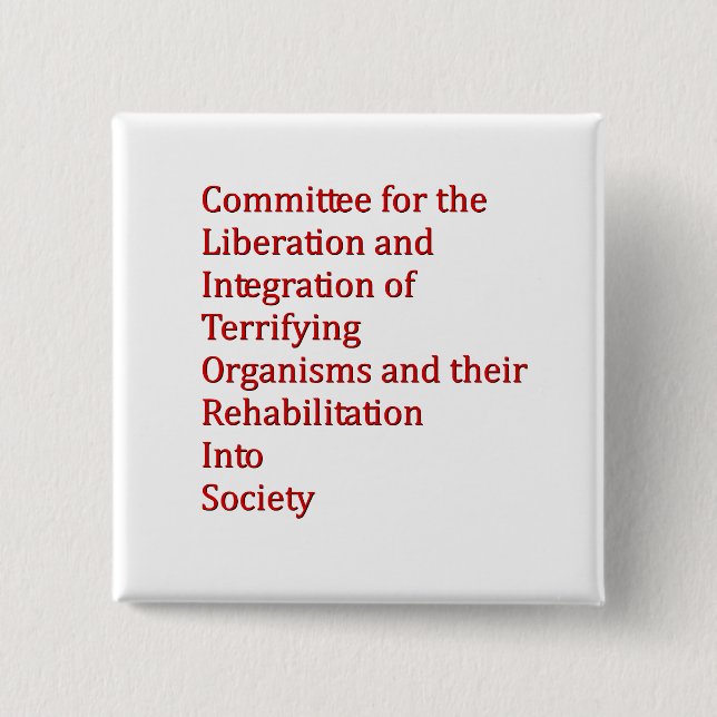 Bóton Quadrado 5.08cm Anão vermelho (Frente)