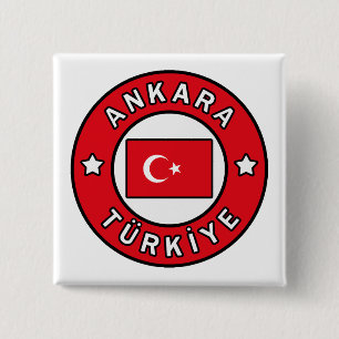Bóton Quadrado 5.08cm Ancara Türkiye