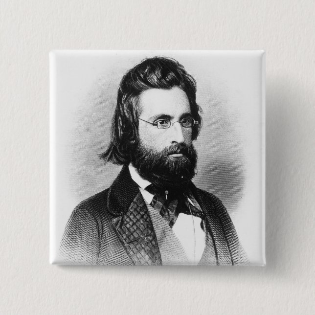 Bóton Quadrado 5.08cm Andrew Jackson (Frente)