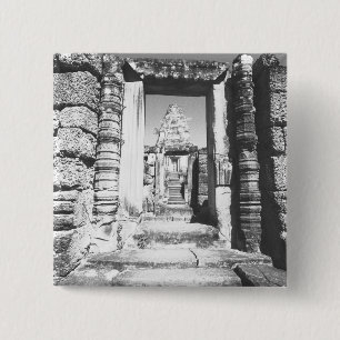 Bóton Quadrado 5.08cm Angkor Camboja, Templo Pre Rup