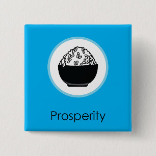 Bóton Quadrado 5.08cm Aniversário do coreano de Doljabi Doljanchi Dol ø