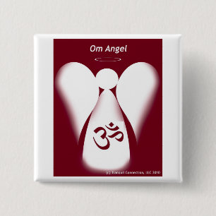 Bóton Quadrado 5.08cm Anjo do OM