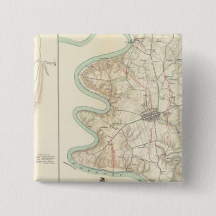 Bóton Quadrado 5.08cm Antietam, Harper's Ferry, Sharpsburg