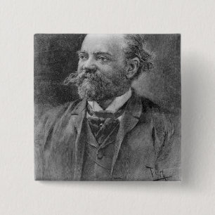 Bóton Quadrado 5.08cm Anton Dvorak, 1894