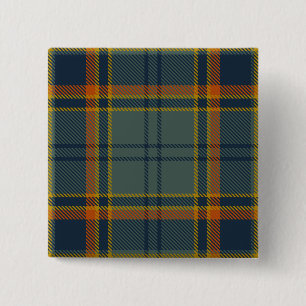 Bóton Quadrado 5.08cm Antrim County Irish Tartan