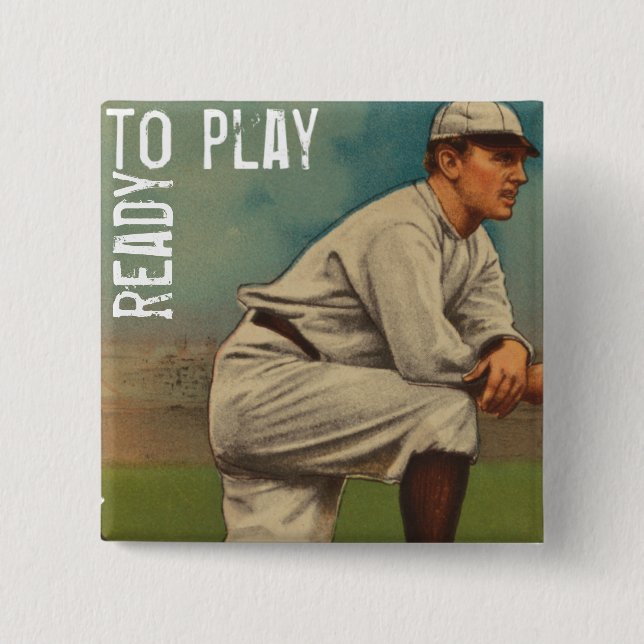 Bóton Quadrado 5.08cm Apronte para jogar (Frente)