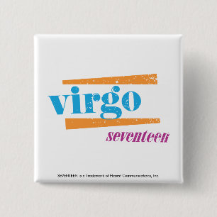 Bóton Quadrado 5.08cm Aqua do Virgo