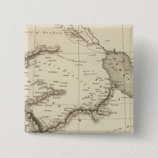 Bóton Quadrado 5.08cm Arábia 2 (Frente)