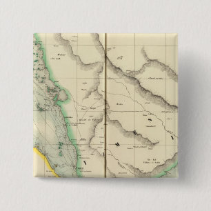 Bóton Quadrado 5.08cm Arábia Saudita, Ásia 100