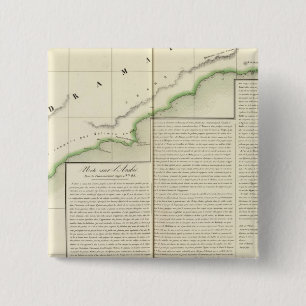 Bóton Quadrado 5.08cm Arábia Saudita, Ásia 101