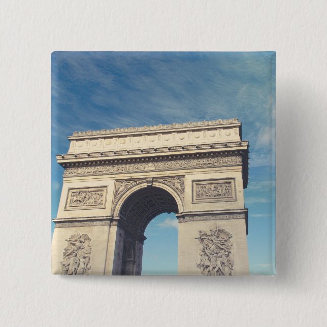 Bóton Quadrado 5.08cm Arch de Triumph (Frente)