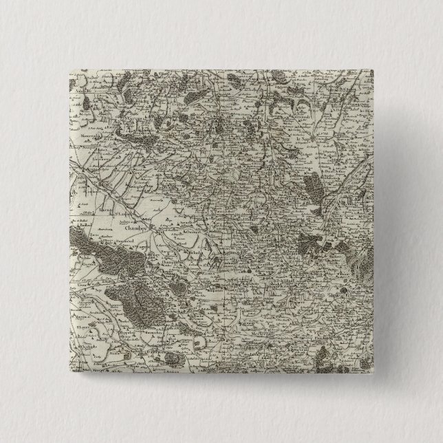 Bóton Quadrado 5.08cm Argentino, Falaise (Frente)