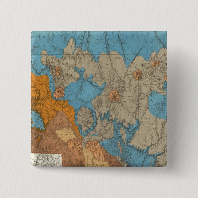 Bóton Quadrado 5.08cm Arizona 5 (Frente)