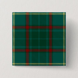 Bóton Quadrado 5.08cm Armagh County Irish Tartan