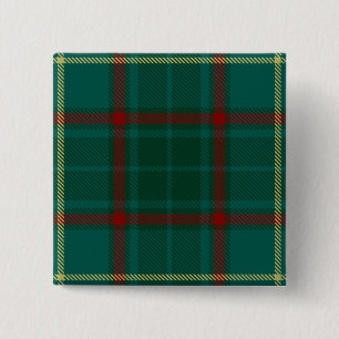 Bóton Quadrado 5.08cm Armagh County Irish Tartan