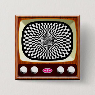Bóton Quadrado 5.08cm Arte Op 50