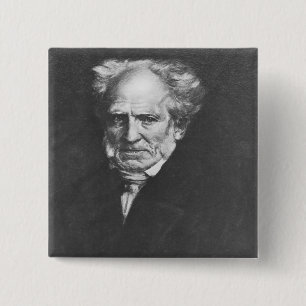 Bóton Quadrado 5.08cm Arthur Schopenhauer