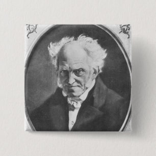 Bóton Quadrado 5.08cm Arthur Schopenhauer