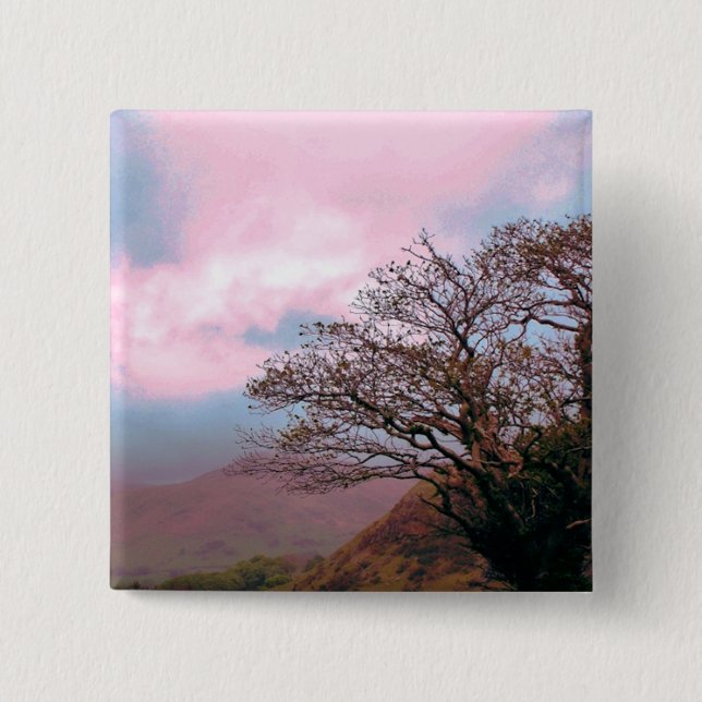 BÓTON QUADRADO 5.08CM ÁRVORES (Frente)