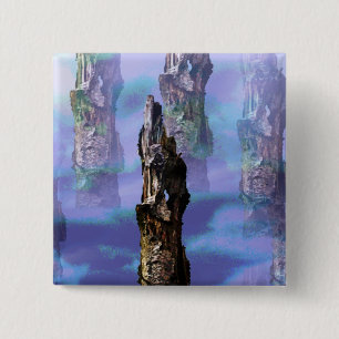 BÓTON QUADRADO 5.08CM ÁRVORES