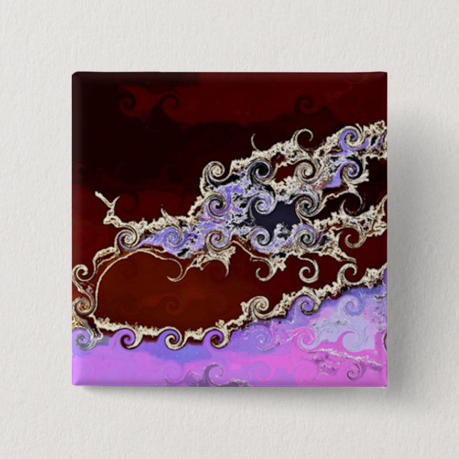 BÓTON QUADRADO 5.08CM ÁRVORES (Frente)