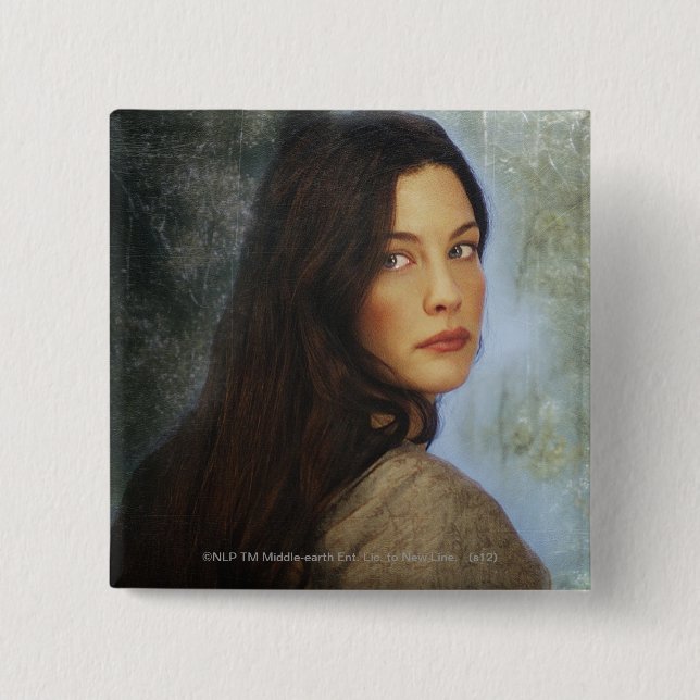 Bóton Quadrado 5.08cm ARWEN™ retornando (Frente)