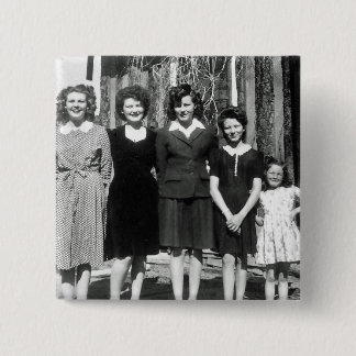 Bóton Quadrado 5.08cm As irmãs