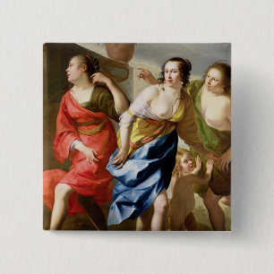 Bóton Quadrado 5.08cm As três benevolências