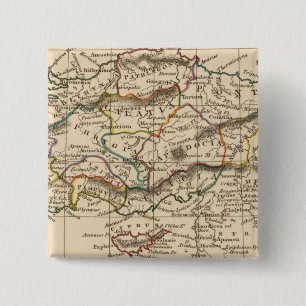 Bóton Quadrado 5.08cm Ásia Menor