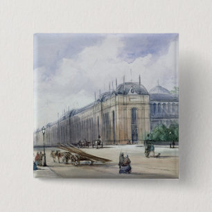 Bóton Quadrado 5.08cm Aspecto do sudeste da exposição 1862