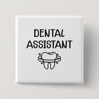 Bóton Quadrado 5.08cm Assistente dentário