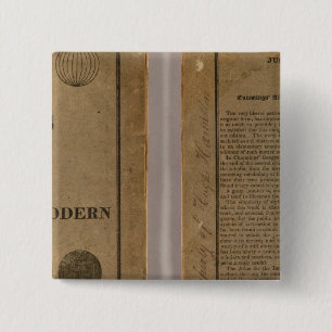 Bóton Quadrado 5.08cm Atlas escolar com geografia moderna