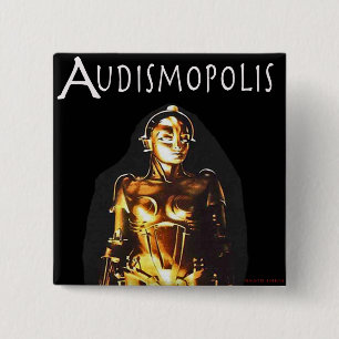 Bóton Quadrado 5.08cm Audismopolis