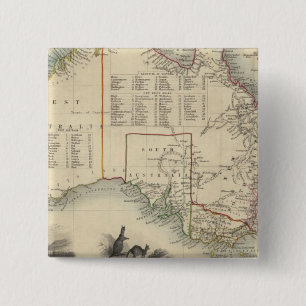 Bóton Quadrado 5.08cm Austrália 5