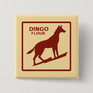 Bóton Quadrado 5.08cm Austrália - Dingo Flour
