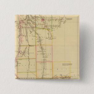 Bóton Quadrado 5.08cm Austrália Ocidental