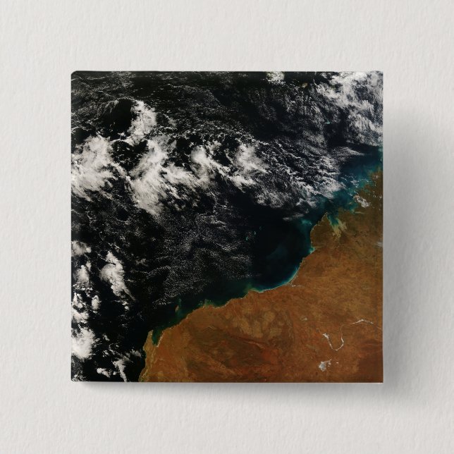 Bóton Quadrado 5.08cm Austrália Ocidental (Frente)