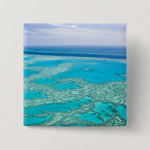 Bóton Quadrado 5.08cm Austrália, Queensland, Costa de Whitsunday, Grande