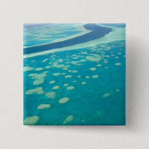 Bóton Quadrado 5.08cm Austrália, Queensland, Costa de Whitsunday, Grande