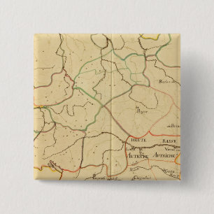 Bóton Quadrado 5.08cm Áustria e República Checa 3