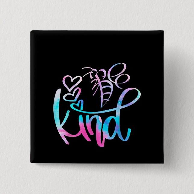 Bóton Quadrado 5.08cm Autista | Ser Consciencioso Com Autismo (Frente)