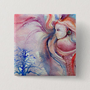 Bóton Quadrado 5.08cm AVALON / Magia e Mistério