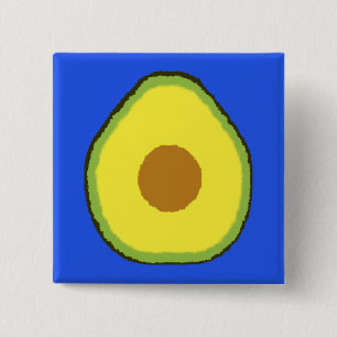 Bóton Quadrado 5.08cm Avocado