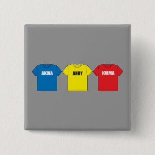 Bóton Quadrado 5.08cm Awesometown