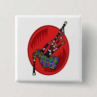 Bóton Quadrado 5.08cm Bagpipes