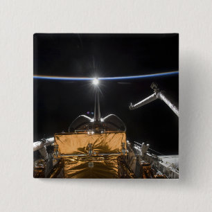 Bóton Quadrado 5.08cm Baía de Carga Espacial Atlântida