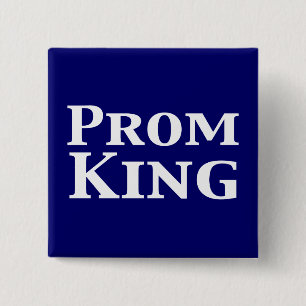 Bóton Quadrado 5.08cm Baile de formatura King Gifts