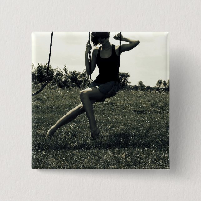 Bóton Quadrado 5.08cm Balanço (Frente)